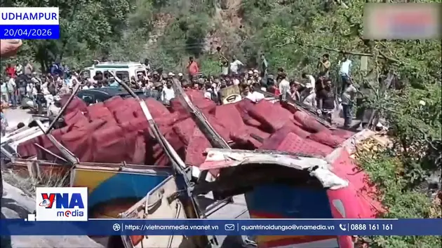 Tai nạn xe buýt nghiêm trọng tại Ấn Độ