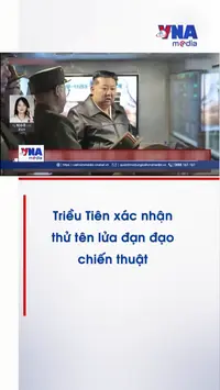 Triều Tiên xác nhận thử tên lửa đạn đạo chiến thuật