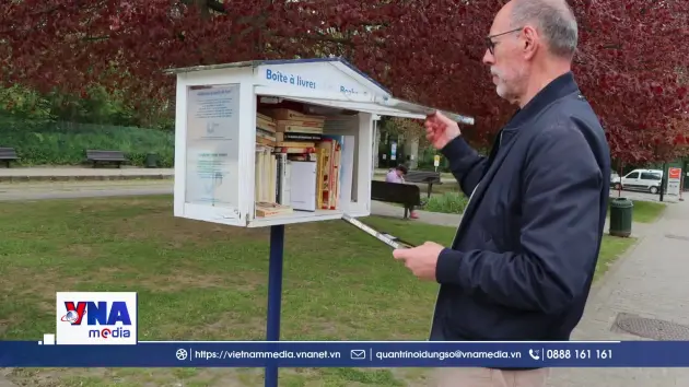 Tủ sách cộng đồng giữa lòng thủ đô Brussels
