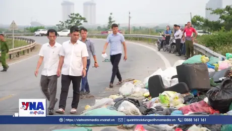 Bất cập trong xây dựng điểm tập kết rác tạm thời tại đô thị Vinh