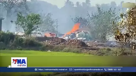 Cháy kho pháo hoa Ấn Độ