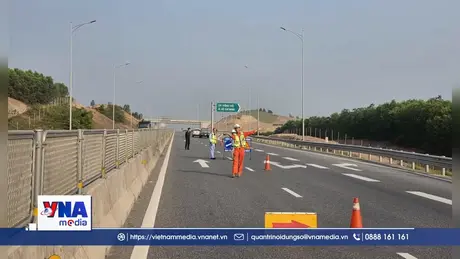 Đóng luân phiên một số đoạn cao tốc qua Quảng Trị để thi công