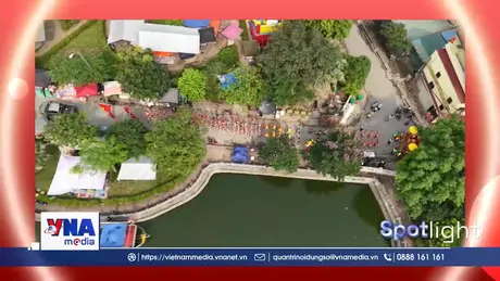 Trạm tin sáng ngày 22/4: Thiêng liêng nghi lễ rước - tế - dâng hương Quốc Tổ trong Lễ hội Bình Đà