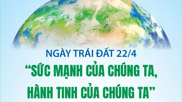 Ngày Trái đất 22/4: “Sức mạnh của chúng ta, hành tinh của chúng ta”