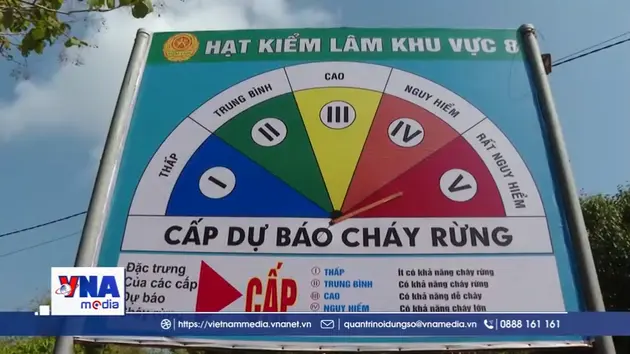 Căng mình phòng chống cháy rừng cao điểm mùa khô