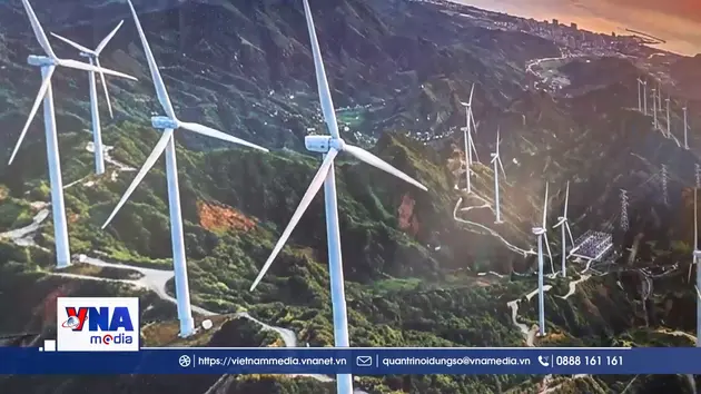Khởi công nhà máy điện gió đầu tiên của miền Bắc