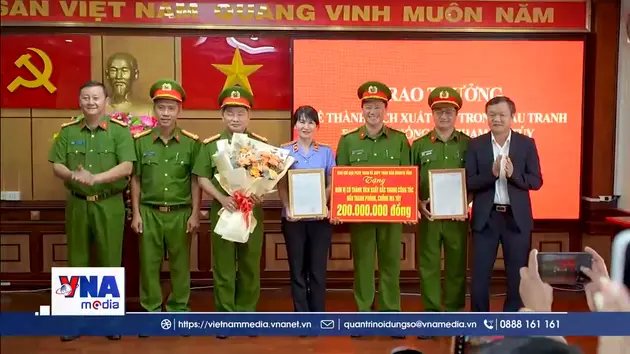 Đắk Lắk:Trao thưởng các lực lượng triệt phá vụ án ma túy quy mô lớn