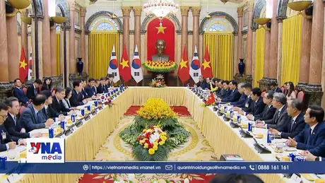 Tổng Bí thư, Chủ tịch nước Tô Lâm hội đàm với Tổng thống Lee Jae Myung