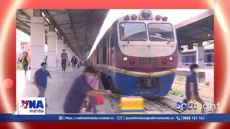 Trạm tin sáng ngày 23/4: Đường sắt Việt Nam tiếp tục giảm giá vé tàu khách từ 23/4