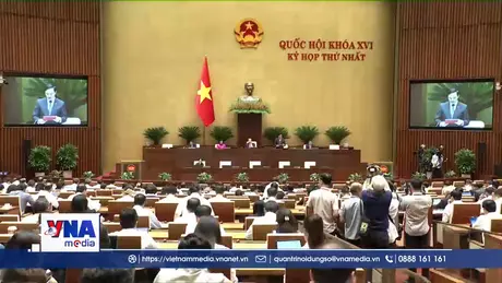 Quốc hội biểu quyết thông qua nhiều dự án luật, nghị quyết