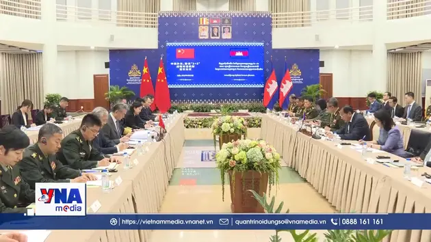 Campuchia và Trung Quốc cam kết thúc đẩy quan hệ song phương