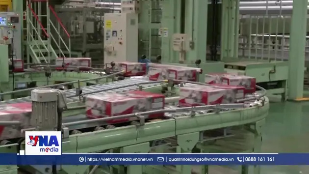 Hoạt động sản xuất của Nhật Bản tăng mạnh