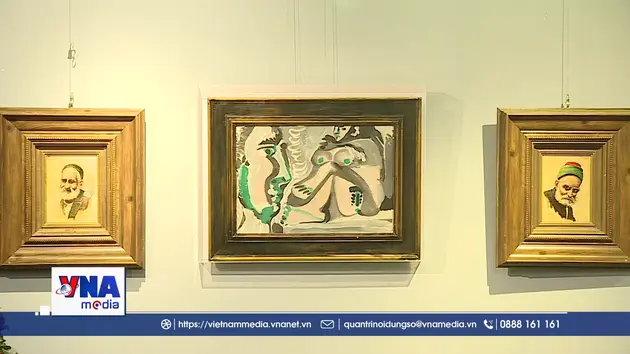 Trưng bày các tác phẩm nghệ thuật của thế giới và Việt Nam tại Hà Nội