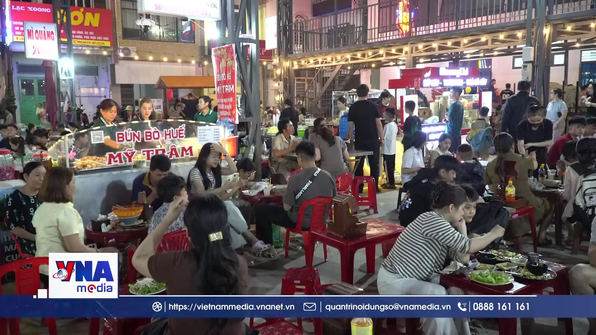 Phố Ẩm thực - Điểm nhấn kinh tế đêm tại Gia Lai