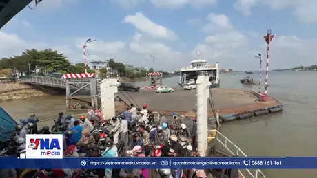 An Giang: Không để ùn tắc tại các bến phà dịp lễ 30/4 và 1/5