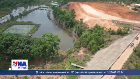 Một trong ba hộ dân đã đồng ý bàn giao mặt bằng