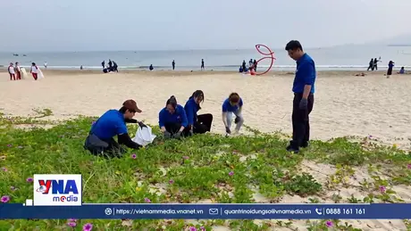 Cộng đồng chung tay hành động vì biển xanh Đà Nẵng