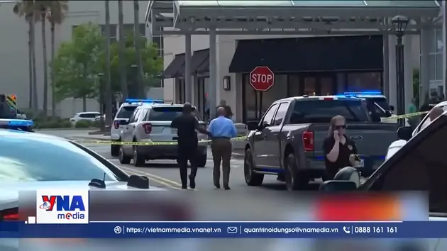Nổ súng tại trung tâm thương mại Mỹ gây nhiều thương vong