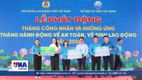 Tây Ninh với nhiều hoạt động trong Tháng Công nhân