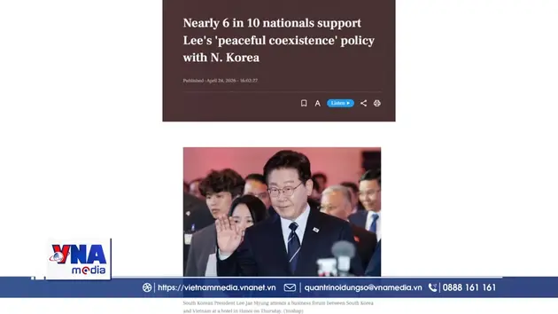 Đa số người Hàn Quốc ủng hộ chính sách hòa bình với Triều Tiên