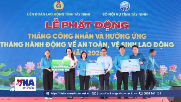 Tây Ninh với nhiều hoạt động trong Tháng Công nhân