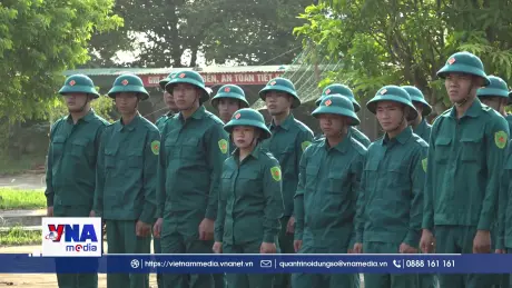 Huế nâng cao chất lượng huấn luyện Dân quân