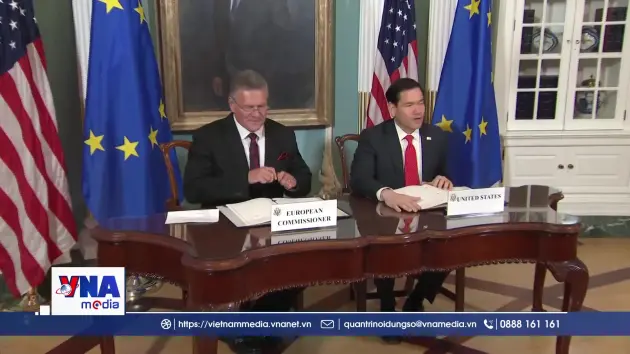 Mỹ và EU đẩy mạnh hợp tác về chuỗi cung ứng khoáng sản