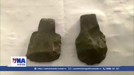 Phát hiện 5 rìu đá hàng nghìn năm tuổi tại Phong Nha - Kẻ Bàng