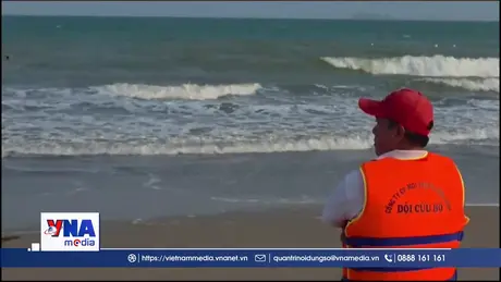 Gia Lai tăng cường đảm bảo an toàn cho du khách bơi biển