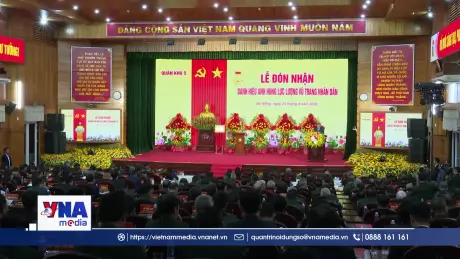 Trạm tin chiều ngày 25/4: Quân khu 5 đón nhận danh hiệu “Anh hùng Lực lượng vũ trang nhân dân”