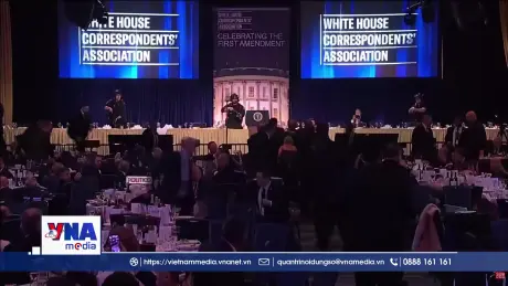 BREAKING NEWS: Nổ súng tại Nhà Trắng, một nghi phạm bị bắt