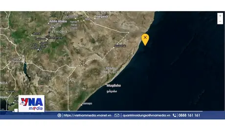 Hải tặc tấn công tàu chở dầu ngoài khơi Somalia