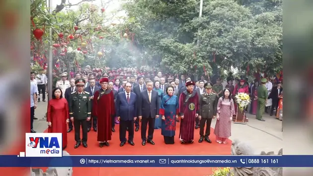 Trạm tin trưa ngày 26/4: Tổng Bí thư, Chủ tịch nước Tô Lâm dâng hương giỗ Tổ Hùng Vương