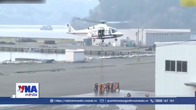 Nhật Bản sơ tán hơn 3.200 người do cháy rừng