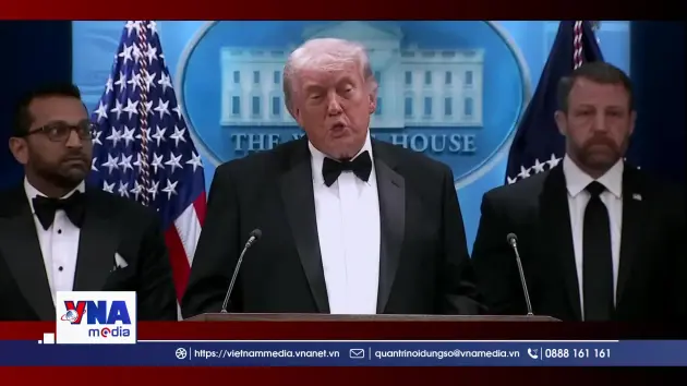 Tổng thống Mỹ D.Trump thông tin về sự cố an ninh