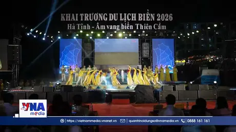 Hà Tĩnh khai trương du lịch biển Thiên Cầm 2026