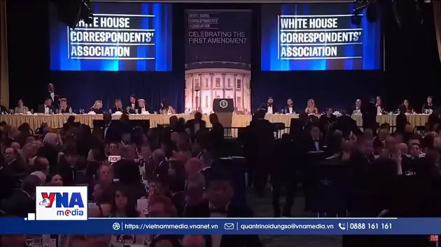 Trạm tin tối ngày 26/4: Lãnh đạo thế giới lên án vụ nổ súng tại Mỹ