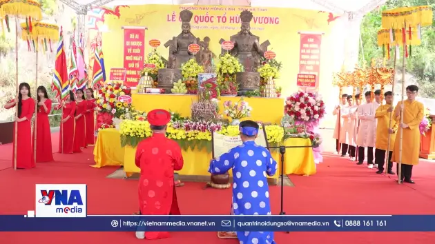 N﻿hiều hoạt động trong Lễ Giỗ Tổ Hùng Vương tại Hà Tĩnh