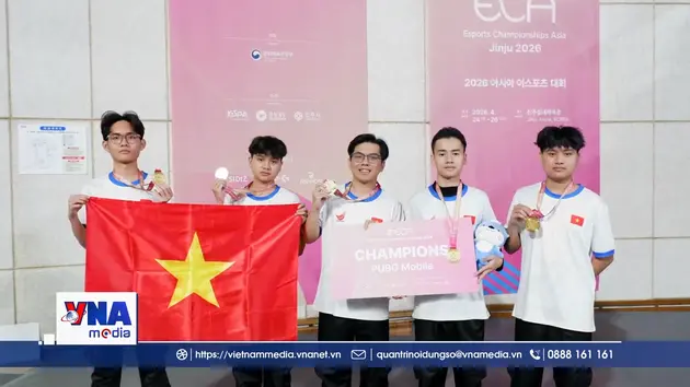 Esports Việt Nam giành 4 huy chương tại Giải Vô địch châu Á 2026
