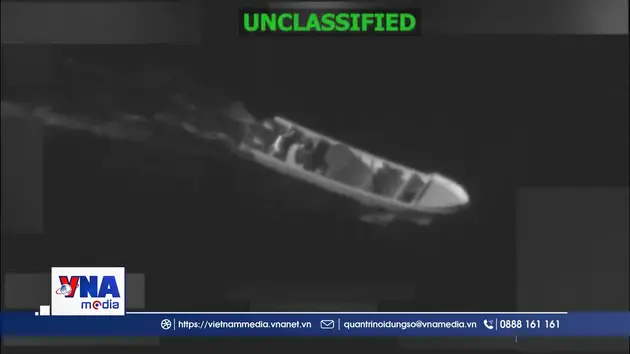 Mỹ không kích tàu tình nghi buôn ma túy ở Đông Thái Bình Dương