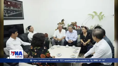 Trạm tin sáng ngày 27/4: Tổng Bí thư, Chủ tịch nước dâng hương tưởng nhớ các đồng chí lãnh đạo tiền bối