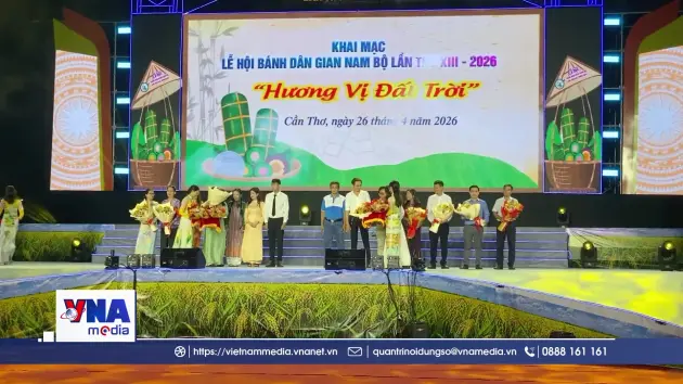 Khai mạc Lễ hội Bánh dân gian Nam Bộ lần thứ XIII