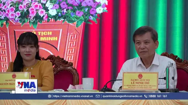 Trưởng Ban Nội chính Trung ương Lê Minh Trí tiếp xúc cử tri Đồng Nai