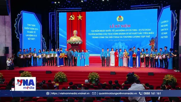 Tuyên dương 101 chủ tịch công đoàn cơ sở xuất sắc