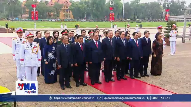 Lãnh đạo Đảng, Nhà nước vào Lăng viếng Chủ tịch Hồ Chí Minh
