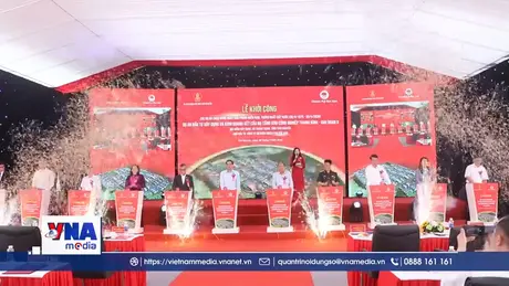 Thái Nguyên khởi công đồng loạt 10 dự án trọng điểm