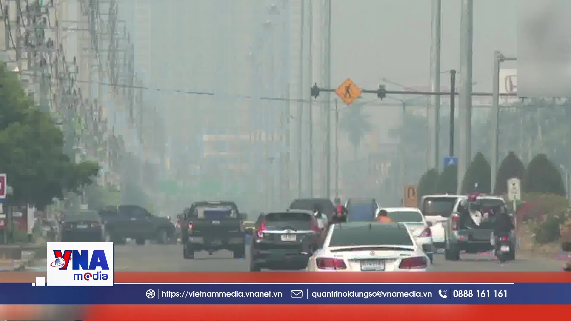 Ô nhiễm bụi mịn vẫn tiếp diễn tại nhiều khu vực ở Thái Lan