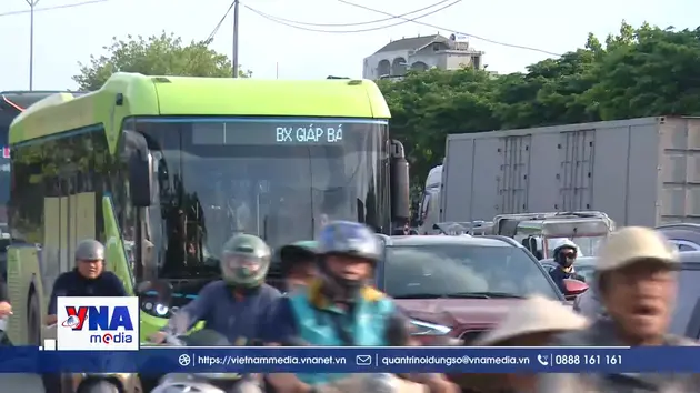 Giao thông trước ngày nghỉ lễ