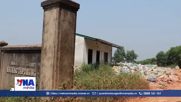 Phương án khắc phục ô nhiễm ở bãi rác tập trung Triệu Phong