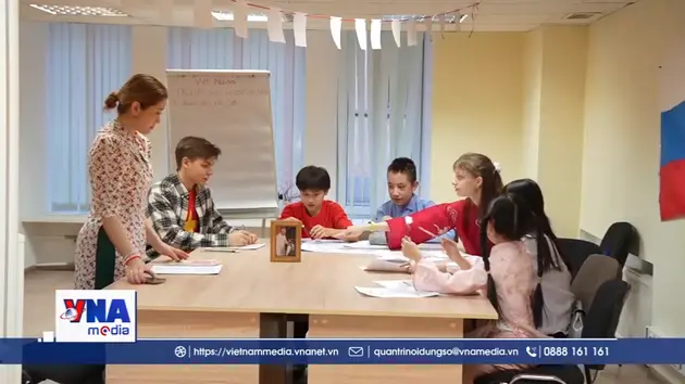 Lớp học tiếng Việt đặc biệt giữ gìn và lan tỏa giá trị Việt Nam